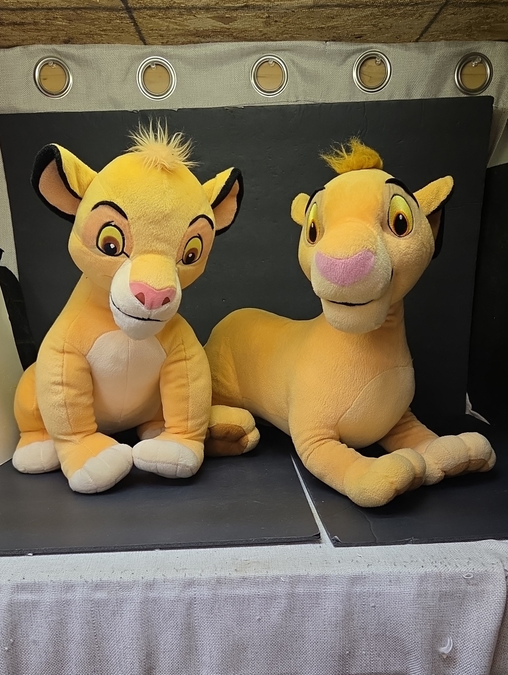 Disney's Lion King Lot of 2 Simba‎ Plush Stuffed Animals17- 20"